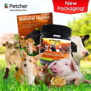 Natural Humic 50g 100g Powder Supplement Immune and Appetite Booster for Pets