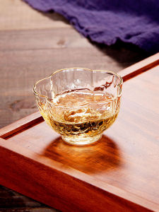 ชุดชาเซ็ตแก้วที่ทนความร้อนขนาดเล็กสำหรับใช้ในบ้าน ถ้วยดื่มชาส่วนบุคคล ถ้วยชาเจ้าของบ้าน สไตล์จีน ชุดเครื่องเขียนชา