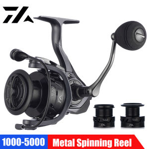 LO DAIWA Spinning Reel 1000-5000 Series Fishing Reel 11KG Max Drag Metal Spool Freshwater Saltwater Tackle Carp Fishing Accessories
