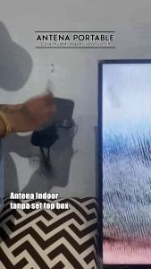 Antena TV Digital High Gain 25dB TFL-D139 Taffware Anti Petir Best Quality