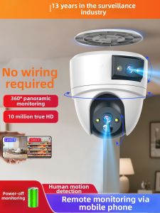 MEILUNMEIHUAN | Remote Viewing Indoor Surveillance Camera 360 Degree