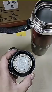 Botol termos 1000 ml dua lapisan keluli tahan karat dengan warna gradasi (ombre) sesuai untuk air panas dan sejuk boleh bayar di tempat (COD). Peralatan minum termasuk botol termos flask/botol vakum cawan tumbler botol air berleher mudah alih pelba