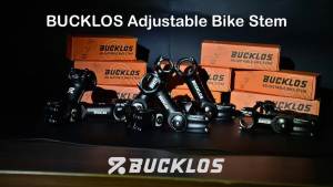 BUCKLOS | BUCKLOS Adjustable Bike Stem Durable Mountain Bike Handlebar Power CNC Forged Aluminum Alloy MTB BMX Cycling Handle Stem Power