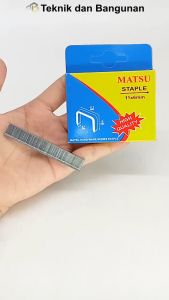 Isi Paku Anak Staples Tembak Refill 1006F Matsu