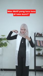 Baju Remeja Perempuan Setelan Crop Lengan Panjang Dan Celana Hotpants Motif Angry Bunny