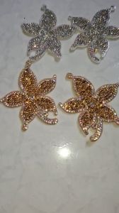 Hình đính đá may lên áo trang trí- bảng 8cm