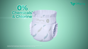 OFFSPRING FeatherAir Comfort Baby Diapers Pants M44/L38/XL32/XXL28