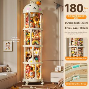 Younal | Hộp Lưu Trữ Đường Kính Lớn Dễ Tiếp Cận Chống Bụi Trong Suốt