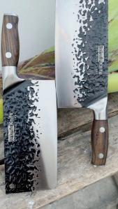 มีดสับกระดูก รุ่น W-B BK มีดปังตอ มีดทำอาหาร มีดหั่น มีดซอย สันหนา ทน คม แข็งแรง