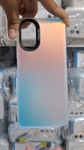 Case Oppo A18 - A38 Softcase GRADIENT HOLOGRAM PLATE Casing Hp Oppo A18 - A38