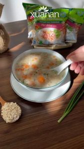 Thùng 30 Gói Cháo Yến Mạch Thịt Heo Bằm Gói 40G (Tặng Kèm 15 Gói Cháo Gà Đông Trùng Hạ Thảo)