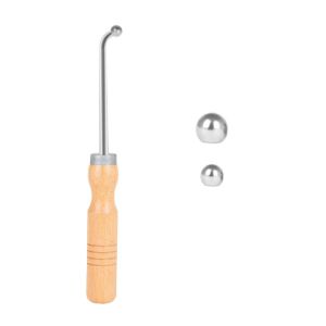 IRIN | Trumpet Repair Tool French Horn Saxophone Maintenance Tool 2 Sheet Metal Balls Brass Trumpet Elbow Replacement Tools Accessories