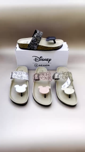 Sandal Disney Terbaru Model Japit Kepala Mickey Santai Berpergian Lucu Include Box