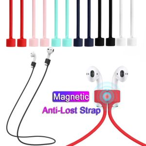 Anti-Lost Earbuds Strap for Airpods Pro 1 2 3 4 Earbuds Earphone Holder Rope Cable Headset Silicone Sport Neck String Universal