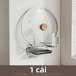 Kệ Bếp Thoát Nước Treo Tường Không Cần Khoan 304 Inox