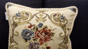 Sarung Bantal Sofa Import Mewah European & Moroccan Style: Classical Cushion Pillow Cover Silk Premium 50x50 cm
