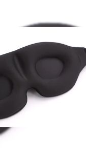 AU 1Pc 3D Sleep Mask Large Size Block Out Light Soft Portable Blindfold Travel Eyepatch