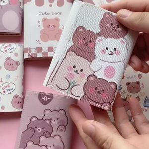 Dompet Anak perempuan / Wanita Lipat Cute Bear Women Wallet Dompet Cute model