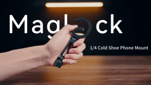 Ulanzi MA07 Maglock Magnetic Phone Holder Hot Shoe Mount for DSLR Camera Mobile Smartphone