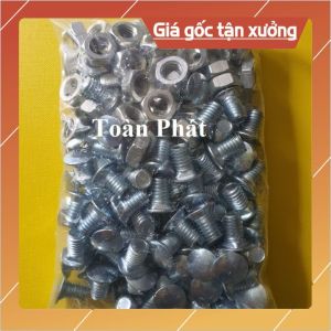 Com bo ( 100 _150 _ 200 Con ốc) Ốc sắt lắp kệ sắt V lỗ