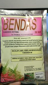 BENDAS 50 WP 100 GR | Fungisida Sistemik Karbendasim