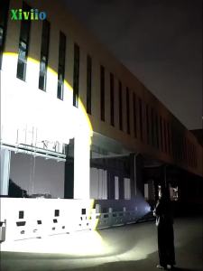 Đèn Pin LED Công Suất Cao 69000000LM Đèn Pin Ngoài Trời Có Thể Phóng To Siêu Sáng Với Đèn Đuôi COB 3 * 18650 Pin Chống Nước Cho Cắm Trại Đi Bộ Đường Dài