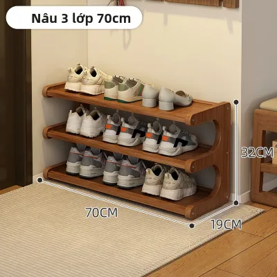 ZHUSHANXIA | Giá Đựng Giày Đa Tầng Đơn Giản Chống Bụi cho Cổng Nhà