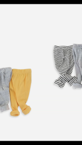 Canacana 3M-3Y Seluar Panjang Baby Boy Girl Long Pant Kids Cotton Casual Trousers Budak Lelaki 1018