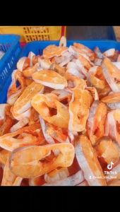 Khô Cá Dứa 3 Nắng- CÁ DỨA CẮT KHOANH (Tặng Kèm Sốt Mắm Tắc Chua Ngọt Chấm Hải Sản) Chuẩn Thiên Nhiên Thịt Khoanh Tiện Lợi- VỰA KHÔ NÀNG TIÊN