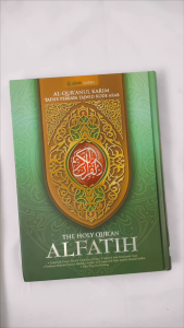 The Holy Quran Al Fatih A4 Terjemah Per Kata Tajwid Kode Arab Hard Cover