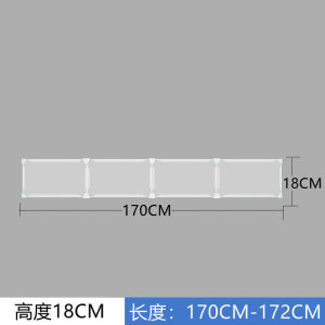 Indoor Pet Barrier Dog Panel Bed Bottom Cat-proof Sofa Sealing Board Small Size Dog Fence Indoor Isolation Partition