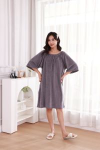 Soft Absorbent Non-shedding Beauty Salon Spa Bath Robe Skirt for Neck Shoulder Massage Sauna Polyester Nylon Home Comfortable