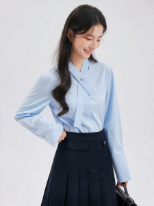 Unique High-end Non-Collision Blue Shirt