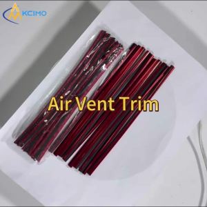 Automotive Vent Decoration Embellishment Strips Flexible Bright Color Air Outlet Trim Car Interior Styling Upgrade Parts