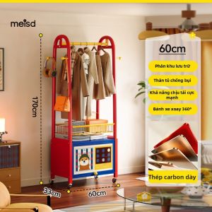 MEISD | Giá Treo Áo Di Động Màu Phong Cách Cổ Điển