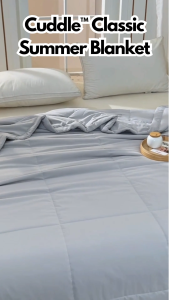 Cuddle™ Classic Summer Blanket | Cotton Blend Summer Blanket | Soft Lightweight Breathable Comfort & Smooth