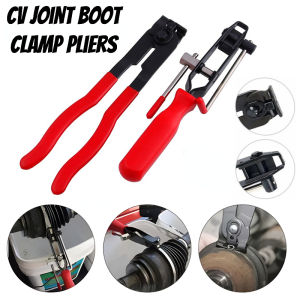 2pcs CV Joint Boot Clamp Set Ear Type Boot Pliers Car Banding Tool Kit Car Repair Tool