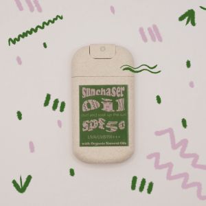 SPF50 Sunchaser SUNSCREEN OIL-MINI for face body and hair (Reef safe) กันแดด SPF50 ไซส์มินิ สำหรับทะเลและทุกวัน สูตรเป็นมิตรต่อปะการัง