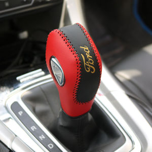 ของแท้ หนัง เกียร์ Shift สําหรับ 13-18 ใหม่ Mondeo ใหม่ Fox Erez Carnival อุปกรณ์ตกแต่งรถยนต์หยวน Han ยี่ห้อ