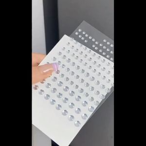 KANGBAN  คริสตัสติดตา แต่งหน้า เพชรแต่งหน้า ติดผม มีกาวในตัว สติ๊กเกอร์ติดหน้า  Eye sticker