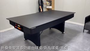 Foldable Pool Table 7ft Meja Pool American billiard table Snooker set meja 台球套装