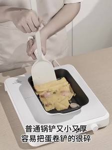Heat Resistant Silicone Cooking Spatula Non-Scratch Turner for Nonstick Cookware Wide Head Baking Scraper Kitchen Gadget