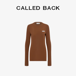 CALLED BACK | Leisure Simple Fitted Knitted T-Shirt