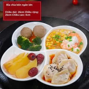 Đĩa Phân Cách Đa Năng Dùng Cho Bữa Sáng