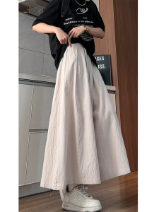 JIARONG | Chinese Style Lightweight Cotton-Linen Wide Leg Pants
