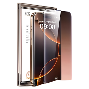 Bosie | Anti-Shatter Anti-Fingerprint Tempered Glass Screen Protector for iPhone 17 Pro Max iPhone 15 Pro iPhone 14 iPhone 11 iPhone XR iPhone 12 iPhone XS