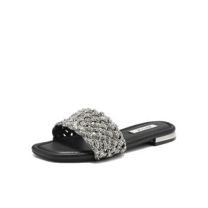 Belle | Summer Sparkly Flat Sandals Slippers