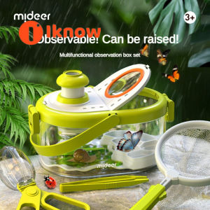 I know Mideer Deer Insect Observation Box Specimen Making Tool Childrens Science Experimental Set Biological Toys