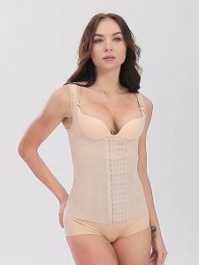 Rompi Shapewear Munafie Korset Pelangsingkorset Perut Wanita Shapewear Corset Pelangsing Perut Buncit Celana Dalam Baju Lengan Bodysuit