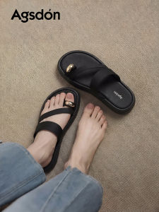 Agsdon | Thick Sole Sandals Slipper